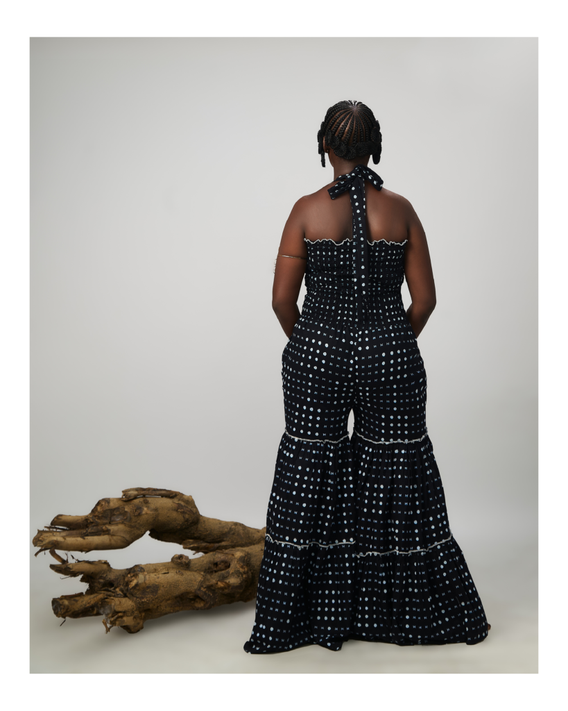 female\ladies ankara alter neck jumpsuits